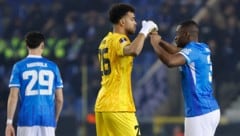 ÖFB-Teamgoalie Tobias Lawal (M.)