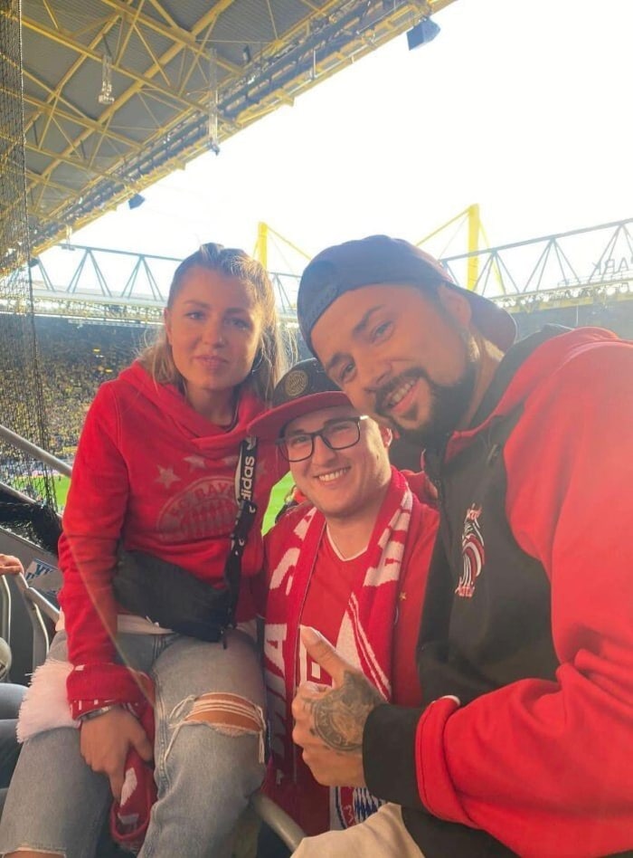 Robert Schweighofer war schon unzählige Male beim deutschen Clasico in Dortmund. Auch Samstag ...