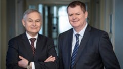 Die Kages-Vorstände Gerhard Stark (links) und Ulf Drabek. 