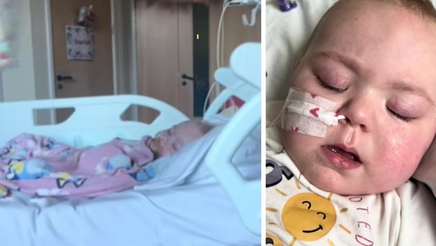 Lettie musste mehr als 100 Tage im Krankenhaus verbringen.