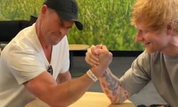 Chris „Thor“ Hemsworth oder Ed Sheeran: Wer geht beim Armdrücken als Sieger hervor?