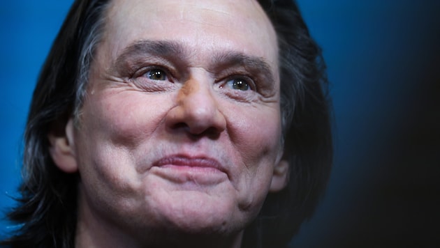 Jim Carrey wurde bei Der Ehren-César ging in Paris an den kanadisch-amerikanischen Schauspieler, ...