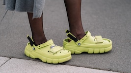 Dieses klobige – aber bequeme – Schuhwerk ist am Flughafen in Tampa nicht gerne gesehen. 