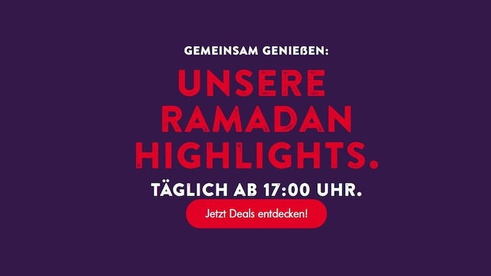 Schrift zum Angebot auf der Nordsee-Homepage