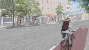 Die Baumpflanzoffensive geht nun im Andreas-Hofer-Viertel entlang der Wiener Straße bis zum ...