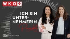 Katharina Langeder im Gespräch mit Lisa Sigl (re.).