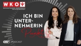 Katharina Langeder im Gespräch mit Lisa Sigl (re.).