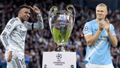 In der „Königsklasse“ kommt es erneut zum Duell zwischen Kylian Mbappe (l.) und Erling Haaland ...