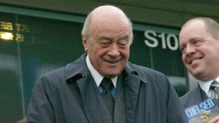Mohamed Al-Fayed (links), der 2023 gestorben ist, soll jahrzehntelang einen Missbrauchsring ...