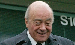 Mohamed Al-Fayed (links), der 2023 gestorben ist, soll jahrzehntelang einen Missbrauchsring ...