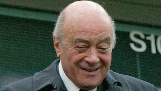 Mohamed Al-Fayed (links), der 2023 gestorben ist, soll jahrzehntelang einen Missbrauchsring ...