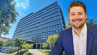 NEOS-Chef Niko Swatek kritisiert hohe Verbindlichkeiten, etwa bei der Energie Steiermark. 