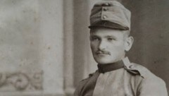 Der junge Meinrad Juen im Jahre 1914.