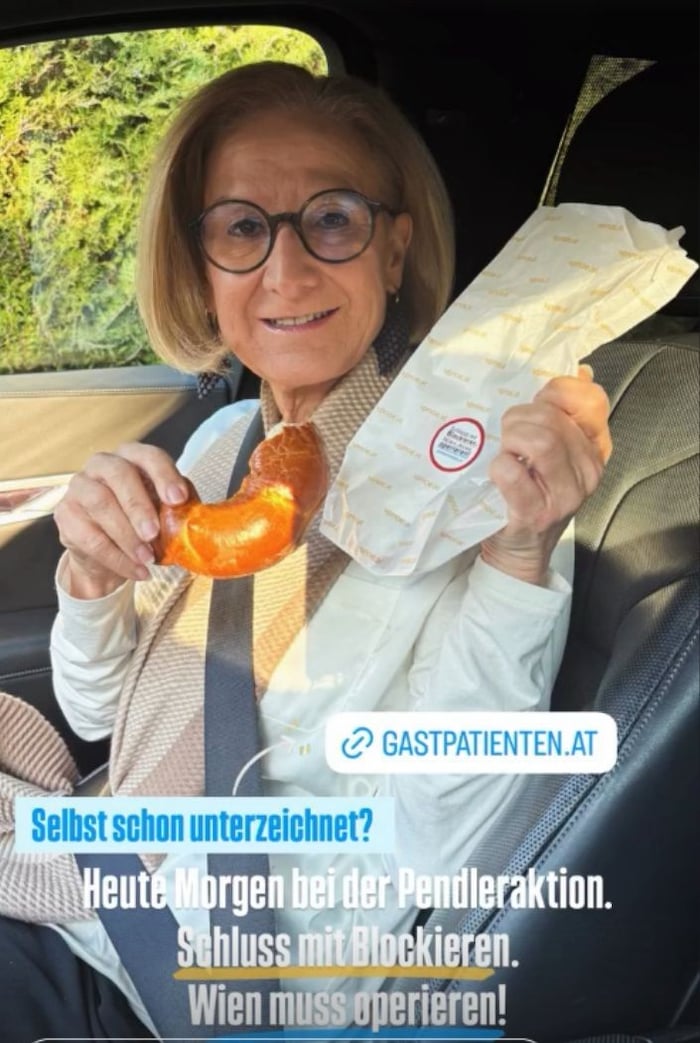 Kipferl gegen Unterschrift: Johanna Mikl-Leitner fährt im Streit um Gastpatienten eine bislang ...