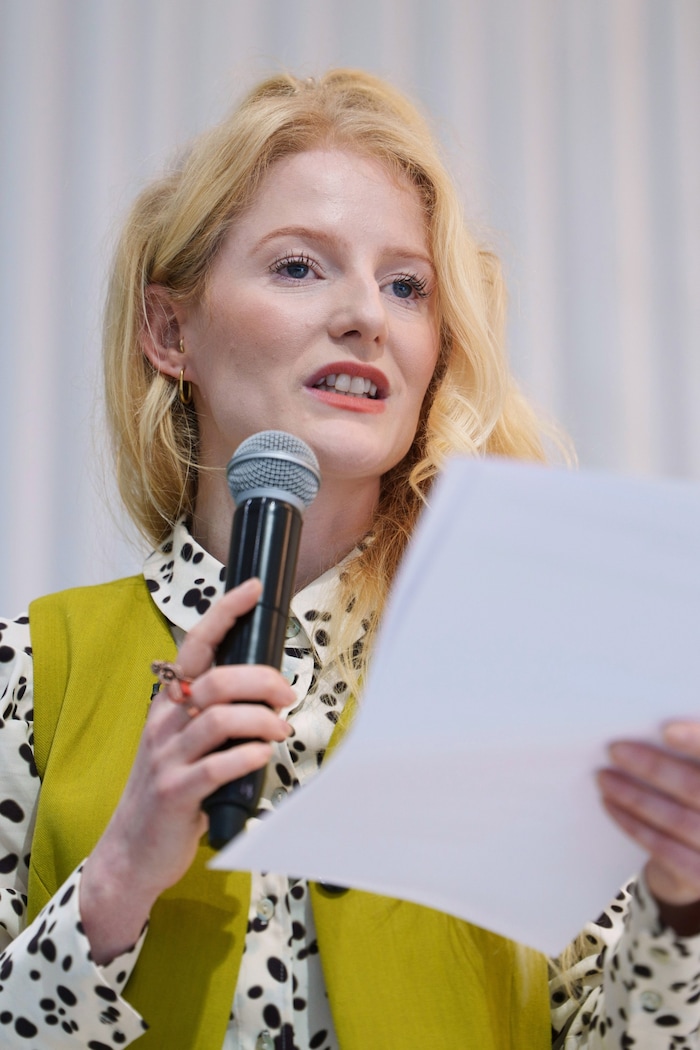 Hannah Spencer holte für die Grünen den Sieg in Manchester.