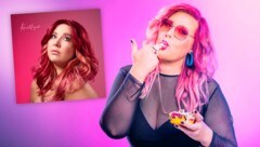 Aber bitte mit Sahne: Pamela Pum aka Päm tritt musikalisch nicht unbedingt bescheiden in Szene.