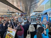 Mit einer Plakatkarawane machte die Kärntner Kulturszene Lust auf ihr vielfältiges Angebot.