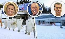 Der Karkogel ist der Hausberg der Skilegenden Alexandra Meissnitzer, David Zwilling und Matthias ...