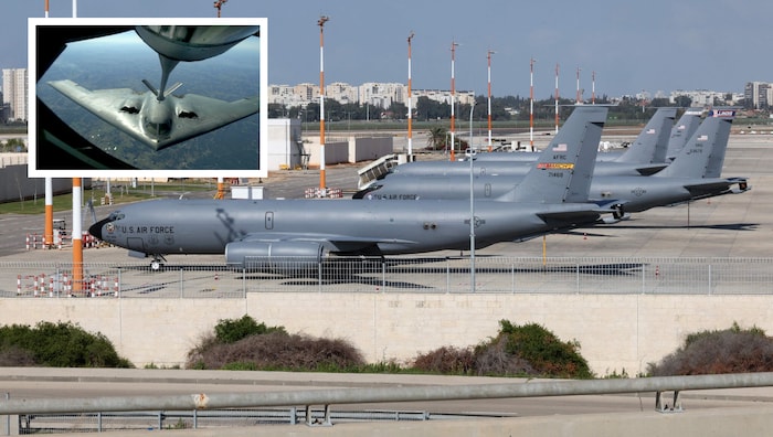 The tanker planes were also used in last year's "Midnight Hammer" operation.