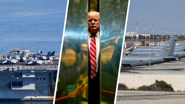 Trump has assembled the largest US military force in the Middle East since the Iraq War in 2003.