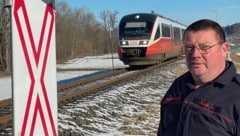 Er war als einer der ersten am Unfallort – Johann Kölbl von der Freiwilligen Feuerwehr Takern II ...