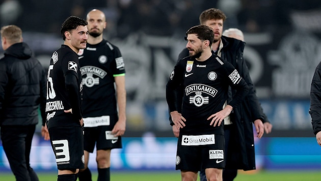 Gizo Mamageishvili (li.) und Otar Kiteishvili stellten sich im Duo den Fragen der „Krone“.