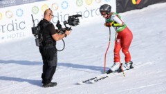 Ein bitterer Patzer kostete Ariane Rädler ein gutes Ergebnis.