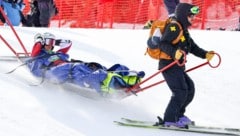 Ricarda Haaser wurde mit dem Akia abtransportiert.