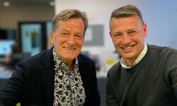 Zwei Zillertaler unter sich: Radio-U1-Moderator Vitus Amor (rechts) traf sich mit Josef Geisler, ...