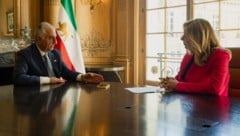 Reza Pahlavi, der bedeutendste Oppositionelle des Iran und Sohn des 1979 gestürzten Schah von ...