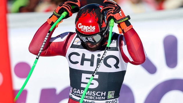 Daniel Hemetsberger war sichtlich unzufrieden mit seiner Fahrt.