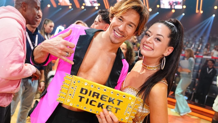 Der Schweizer Kletterer Joel Mattli ertanzte sich zum „Let‘s Dance“-Start gleich ein ...