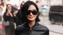 Demi Moore präsentierte bei der Fashion Show von Gucci in Mailand ihre neue Frisur.