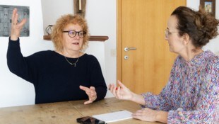 Margit Lechner schildert im Gespräch mit Redakteurin Claudia Thurner ihre Erfahrungen nach einem ...