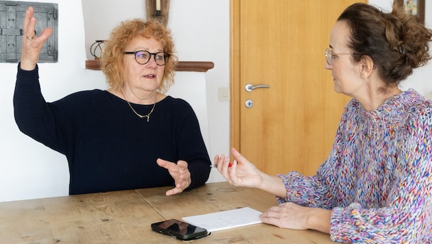 Margit Lechner schildert im Gespräch mit Redakteurin Claudia Thurner ihre Erfahrungen nach einem ...