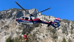 Eine Wanderin musste vom Traunstein geborgen werden.