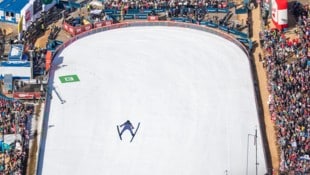 Eine nahezu perfekte Skuflug-Show am Kulm.