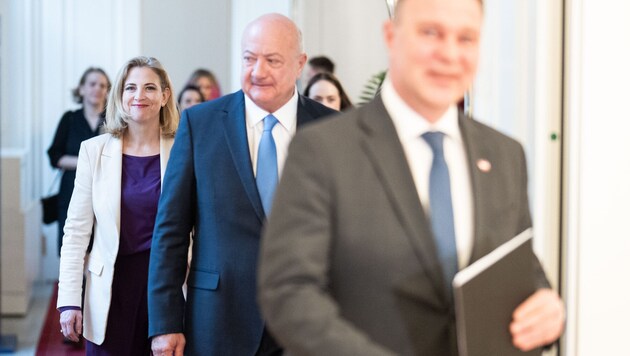 Zumindest die Regierungsspitze hat persönlich ein gutes Verhältnis zueinander.