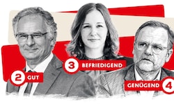 Vom „Klassenprimus“ zum „Problembären“ – diese Schulnoten haben die Regierungsmitglieder für ...