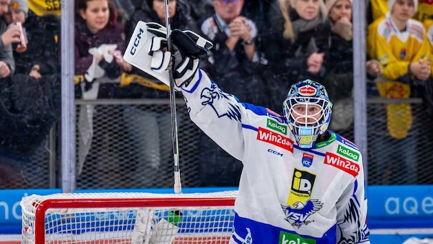 VSV-Goalie Rene Swette machte heuer sieben Partien.