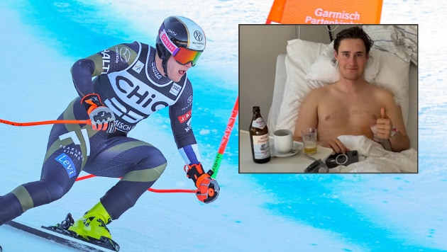 Elian Lehto gab nach seinem Horror-Sturz Entwarnung,