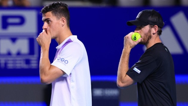 Alexander Erler (li.) und Partner Robert Galloway