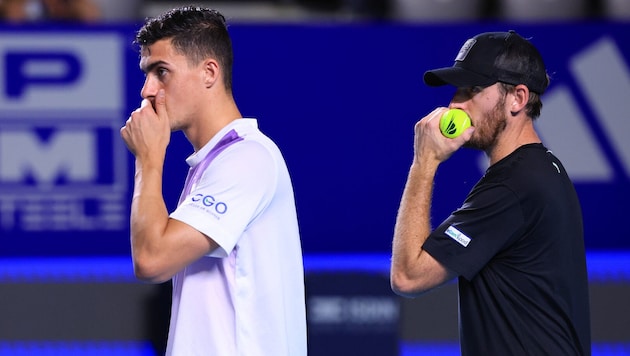 Alexander Erler (li.) und Partner Robert Galloway