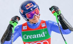 Sofia Goggia jubelt über ihre Top-Fahrt in Soldeu.
