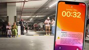 Warnungen am Handy und eine Nacht in der Tiefgarage. „Krone“-Reporterin Karoline Singer ...