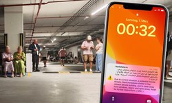 Warnungen am Handy und eine Nacht in der Tiefgarage. „Krone“-Reporterin Karoline Singer ...