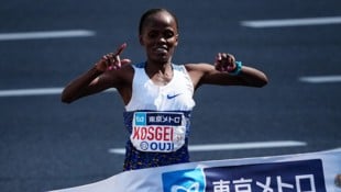 Brigid Kosgei hat den Tokio-Marathon gewonnen.