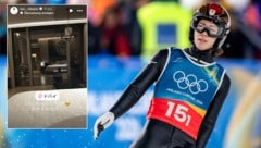 Ren Nikaido hat „endlich ein Hotelzimmer“. Der Skispringer sitzt in Dubai fest.