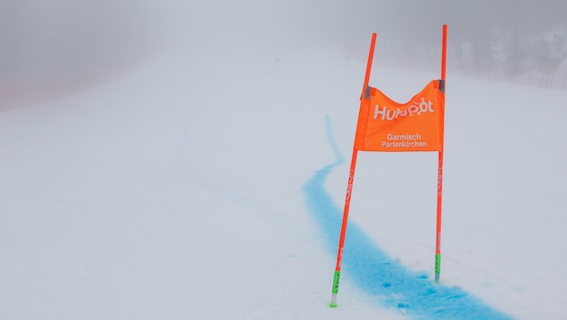 The men's super-G in Garmisch was canceled.