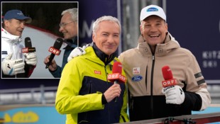 Armin Assinger konnte sich einen kleinen Seitenhieb gegen Rainer Pariasek nicht verkneifen.